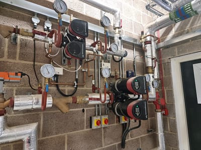 Internal pipework leak detection and repair