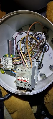 Damaged electrical wiring made safe on a Milton Keynes emergency call-out